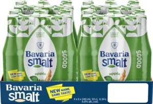 Bavaria-Apple-Flavoured-Malt-Non-Alcoholic-Beer-Bottle-Pack-of-24-x-330-ml