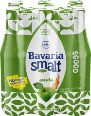 Bavaria-Apple-Flavoured-Malt-Non-Alcoholic-Beer-Bottle-Pack-of-6-x-330-ml.