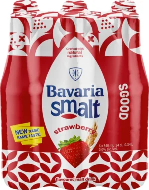 Bavaria-Strawberry-Flavoured-Malt-Non-Alcoholic-Beer-Bottle-Pack-of-6-x-330-ml