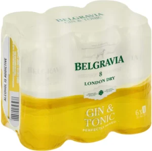 Belgravia-London-Dry-Gin-Tonic-Spirit-Cooler-Pack-of-6-x-440-ml.