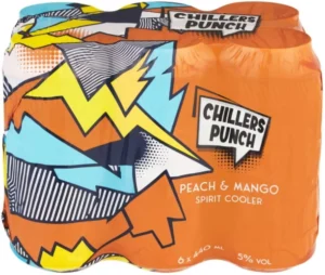 Chillers-Punch-Peach-Mango-Spirit-Cooler-Pack-of-6-x-440-ml