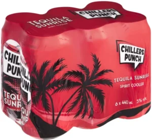 Chillers-Punch-Tequila-Sunrise-Spirit-Cooler-Pack-of-6-x-440-ml