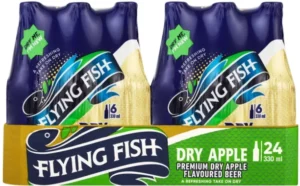 Flying-Fish-Premium-Apple Flavoured-Beer-Bottle-Pack-of-24-x-330-ml.