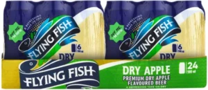 Flying-Fish-Premium- Apple Flavoured-Beer-Can-Pack-of-24-x-500-ml.